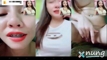 [สาวดัดฟัน] Live18+ โชว์ช่วยตัวเองเสียวๆ