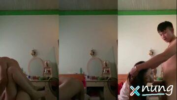 [ตั้งกล้อง] หนุ่มสาวโม๊คควยเย็ดสดหีแฉะมันส์