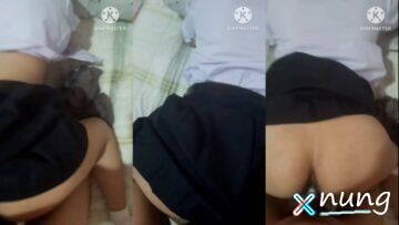 [คลิปหลุด] นักเรียนม.ปลายหุ่นเด็ดเย็ดท่าหมาแรงๆ