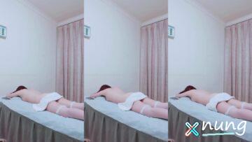 สาวหุ่นสวยโดนนวดตัวเสร็จก็เงี่ยนเลยเย็ดสดแตกใน